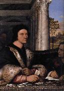 Sebastiano del Piombo, Retrato de Ferry Carondelet con sus secretarios
